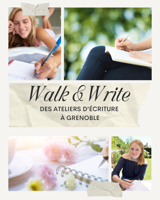 Walk and write, des ateliers d'écriture à Grenoble